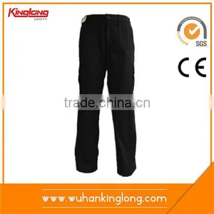 Cotton Casual Men Pants Multi-pockets Long Cargo Work Pants thumbnail-1