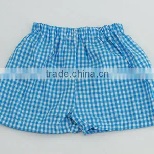 Children Summer Icing Pants Wholesale Kids Girl Red Gingham Short Pants Baby Girls Plaid Leggings thumbnail-4