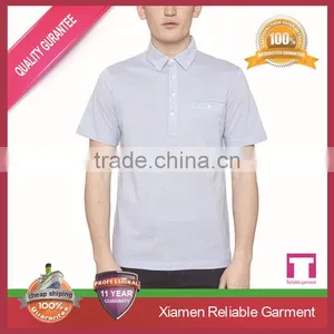 Men's Bodybuilding Soft Custom Man Polo T-shirt OEM Supplier in China thumbnail-6