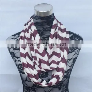 Wholesale Cotton Monogram Chevron Infinity thumbnail-5