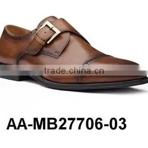 Genuine Leather Men's Dress Shoe - AA-MB27706-03 thumbnail-1