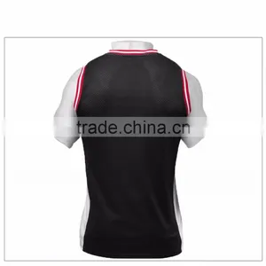 Factory Wholesale Cheap Mens Vest Tops Sports Tank Top Gym Stringers For Men thumbnail-6