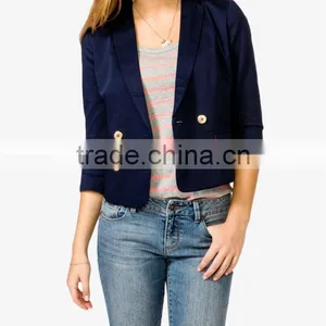 Women's Anchor Button Blazer thumbnail-1