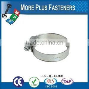 Made in Taiwan Stainless Steel German Type Hose Clamp Small Hose Clamps Accessories Hose Clamp thumbnail-3