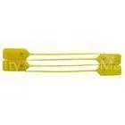 Yellow PP Plastic High Security Seals / Pacdlock Seals For Bags , Trailer thumbnail-1