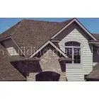 Fiberglass Waterproof Laminated Asphalt Shingles Sloping Roofs For Hotel thumbnail-1