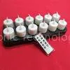 ABS Plastic Rechargeable NI-MH Battery Flameless LED Candles OF Button Switch thumbnail-1