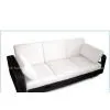 Sofa Bed With Wicker Arms thumbnail-1