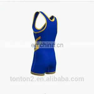 Wholesale Custom Men's Wresting Singlets thumbnail-3