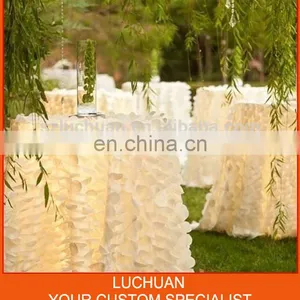 Handmade Style Banquet Wedding Table Overlay thumbnail-5