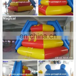 Inflatable Deck/water Climbing Wall/water Slide thumbnail-1