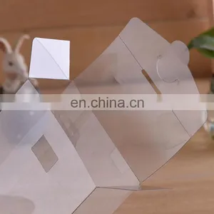 Wholesale Customized PVC Square Transparent Packing Box, PET Clear Folding Box, Pvc Blister Box thumbnail-5