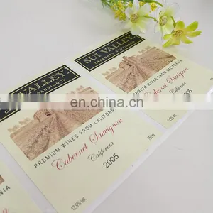 Cheap Adhesive Label Sticker Custom Premium Wine Sticker Label Printing thumbnail-6