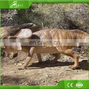 Outdoor Playground Equipment Fiberglass Dinosaur Sculpture for Amsement thumbnail-1