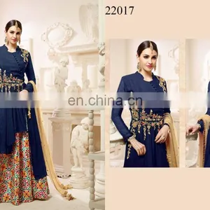 Georgette Salwar Suit thumbnail-1