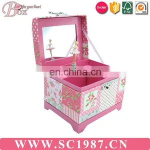 Custom Sweet Cute Little Princess Dancer Jewelry Music Box thumbnail-3