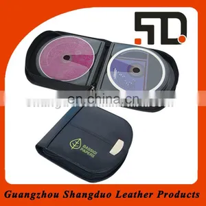 Factory Cheap Price Handmade Easy Packing Leather CD Case thumbnail-1