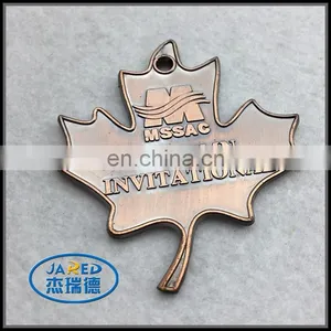Promotional High Quality Button Mapel Leaf Badge thumbnail-1