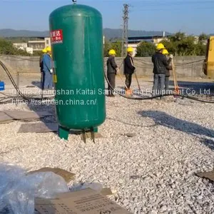 Dry Mobile Sand Blaster，Can Spray Stone and Large Pipe Inner Wall thumbnail-3