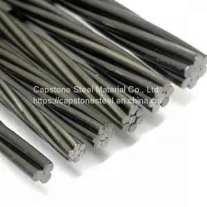 1*7 Wires ASTMA416 1860Mpa Building and Construction Material PC Strand Used in Railway Sleepers From Chinese Supplier thumbnail-2