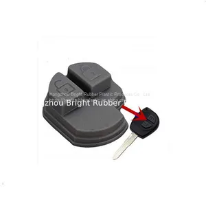 High Quality Custom 50 Shore A 3 Buttons Silicone Remote Key Case Cover thumbnail-2