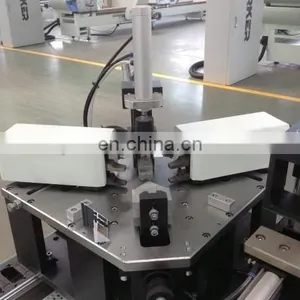 China Factory Sale Aluminum Profile Doow Window Automatic 4 Heads Corners Crimping Machine thumbnail-7