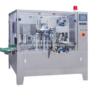 Auto Rotary Premade Pouch Packing Machine for Paste Sauce thumbnail-1