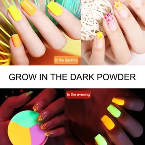 Soak Off Long Lasting Dip Nail Starter Kit Glow in Dark Dip Powder Dipping Powder Starter Set thumbnail-3