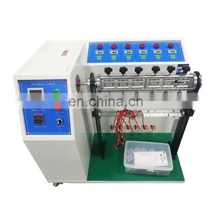 Enameled Wire Continuity Tester Angle Bending Test Machine Wire Folding Strength Tester Plug Cord Cable Bending Flexing Tester thumbnail-2