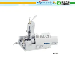 Single Needle Leather Round Knife Skiving Cutting Industrial Sewing Machine thumbnail-1