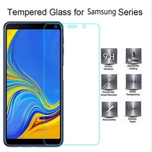 Tempered Glass For Samsung Galaxy A7 2018 Screen Protector Protective Glass on Samsung A7 2018 Glass thumbnail-1