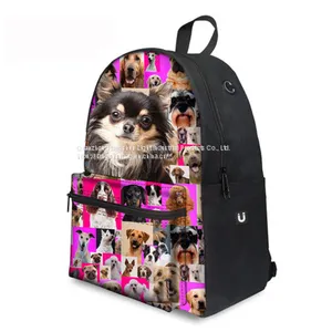 New Children's Backpack Wholesale High Quality Canvas Customized Logo and Pattern thumbnail-2