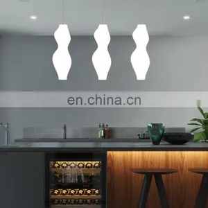 Plastic Shade Designer Modern Indoor Pendant Lighting Hanging Lamp For Home thumbnail-1