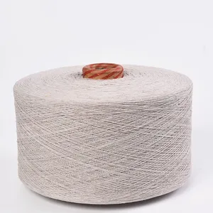 Manufacturers Supply Ne7s Light Gray 40/60 TC Polyester Cotton Yarn for Gloves thumbnail-1