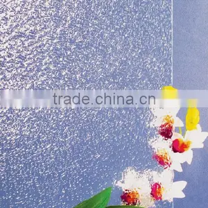 3mm Clear Nashiji Patterned Glass With ISO9001&CE Certificate thumbnail-1