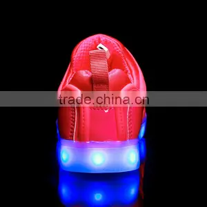 Wholesale LED Light up Shoes for Kids Children, Child Kids LED Lighting Sneaker, LED Luminous Light for Kids LED Shoes thumbnail-5