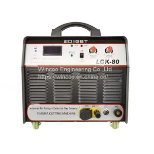 2021 New Inverter Portable Plasma Cutter Lgk-80 Including Built-in & External Air Compressor and MMA Welder thumbnail-2