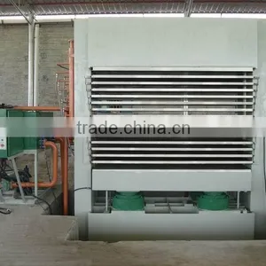 Plywood Making Machine / Hot Forging Press / Hot Press BY214*8/120(3-15)D thumbnail-1