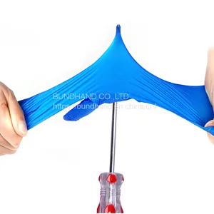 Dark Blue Disposable Nitrile Powder Free Gloves Examination Gloves for Beauty thumbnail-2