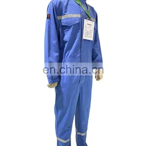 Fire Proof Flame Retardant Coverall EN11612 NFPA2112 AYPV 8.9-36 Cal ASTM F1959/F ARC Protective Clothing thumbnail-1