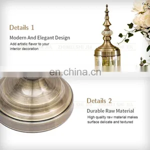 China Decoration Home Live Room Decor Item For Wed Glass Vase thumbnail-4
