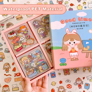 Cartoon Stickers 100 Pieces Set Waterproof Stickers for Laptop, Bumper, Skateboard, Water Bottles, Computer Best Gift Choice thumbnail-2