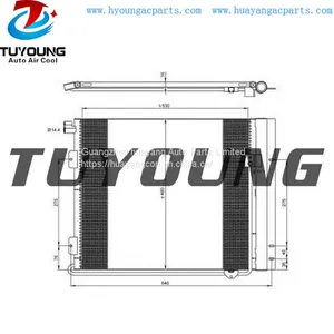 TUYOUNG HY-CN112 Auto A/c Condenser Fit MAN Truck 81619200036 81619200024 Size: 655* 275* 14.4 mm thumbnail-1
