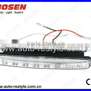 Automatic Turning Led Daytime Running Light DRL BOS-008C3 0.15W*8LED*2 thumbnail-1