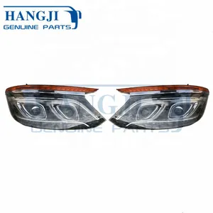 Kinglong New Model Bus Spare Parts Bus Headlight 236100184&236100188 QA 1597 05&QA1598 06 LH&RH Combination Headlamp thumbnail-1