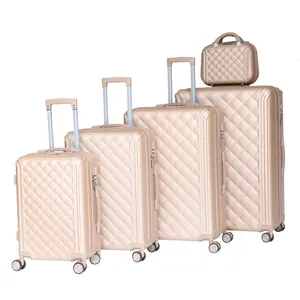 Practical Five-pieces ABS Luggage Sets With Silent Universal Wheels thumbnail-1