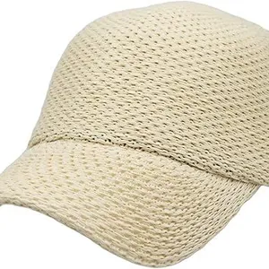 Baseball Cap Summer Cool Paperstraw Cotton Mesh Ballcap for Men Women thumbnail-1