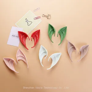 Vampire Themed Elf Ears - Pointed Latex for Halloween & Cosplay Decor thumbnail-1