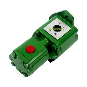 Hydraulic Pump RE263420 RE279132 Double Gear Pump for John Deere Tractor 6100D 6110D 6115D 6125D 6130D 6140D 6110B Gear Oil Pump thumbnail-6