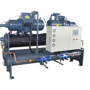 CKG-160W Industrial Water Cooled Screw Chiller for Chemical Industry thumbnail-5